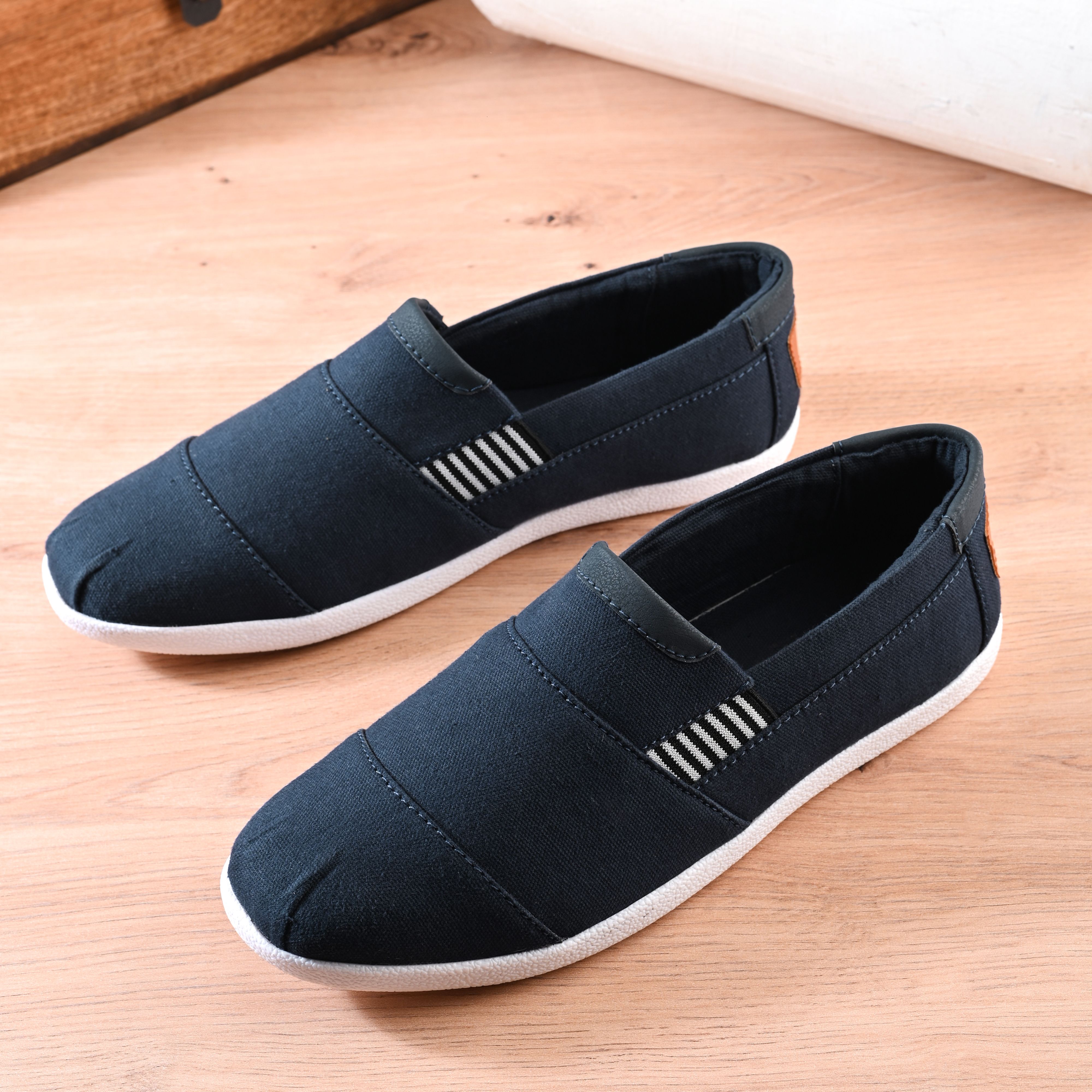 harvard Men’s Canvas Slip-On Casual Lightweight Comfortable Daily Wear Shoes Casuals For Men-picture-15