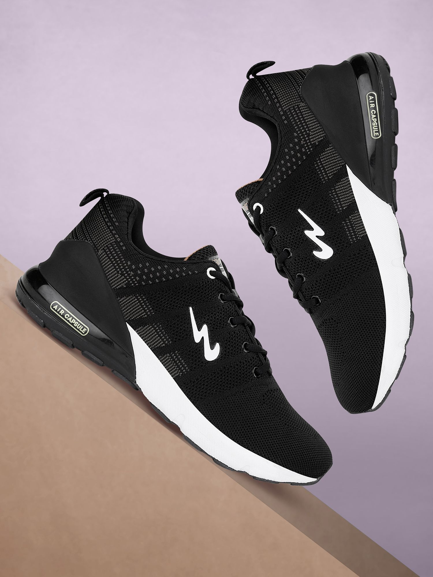 SYRUS Men's Sports Shoes | Integrated Support-Tech | Vamp Upper | Lace-Up Running Shoes For Men-image-1