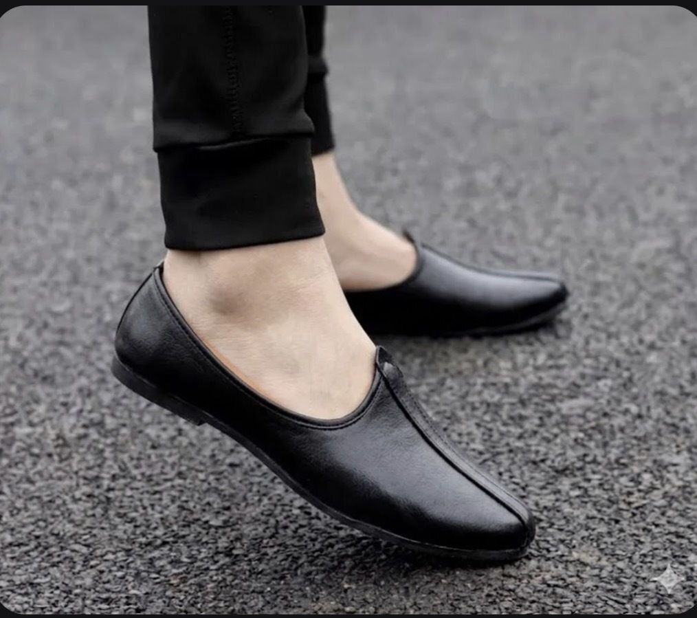 jaipuriya Men's Jalsa Jutti,Jutis For Men BLACK Slip On For Men-picture-42
