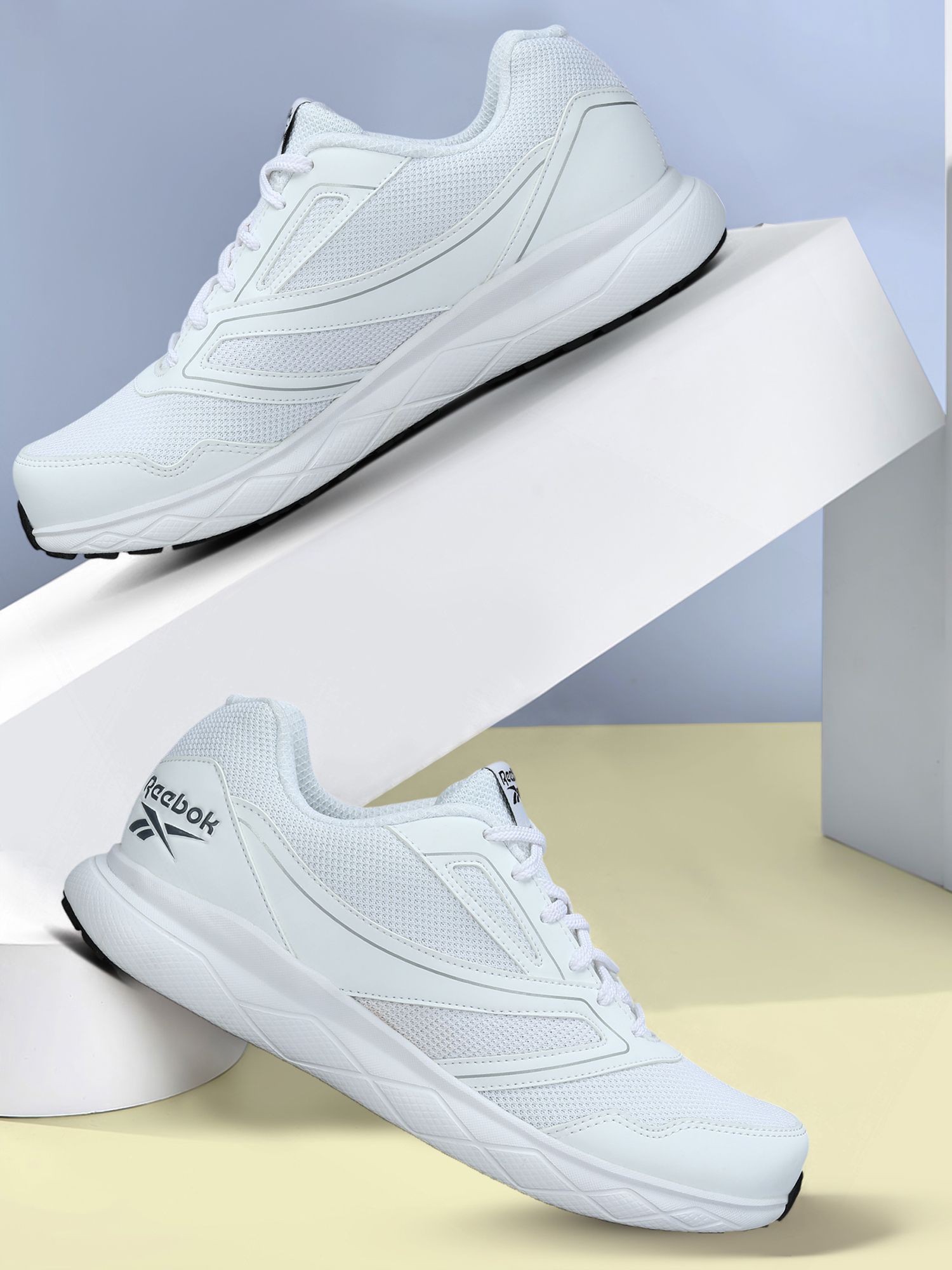 reebok EXPLORE RUN MU WHITE Running Shoes For Men-picture-14