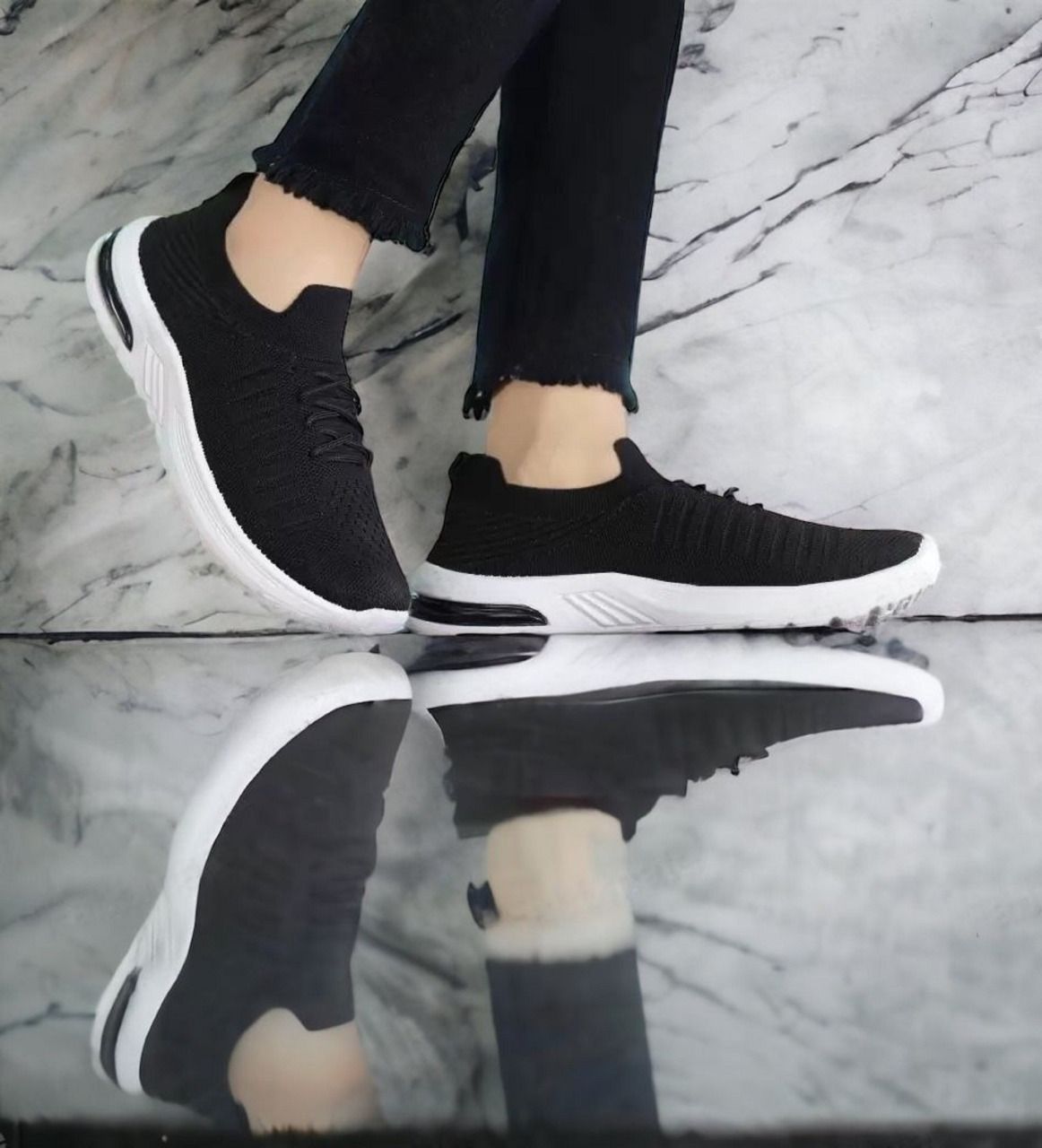 Fabbmate Trendy Sports Shoes for Women's Running,Walking with Memory Foam Running Shoes For Women