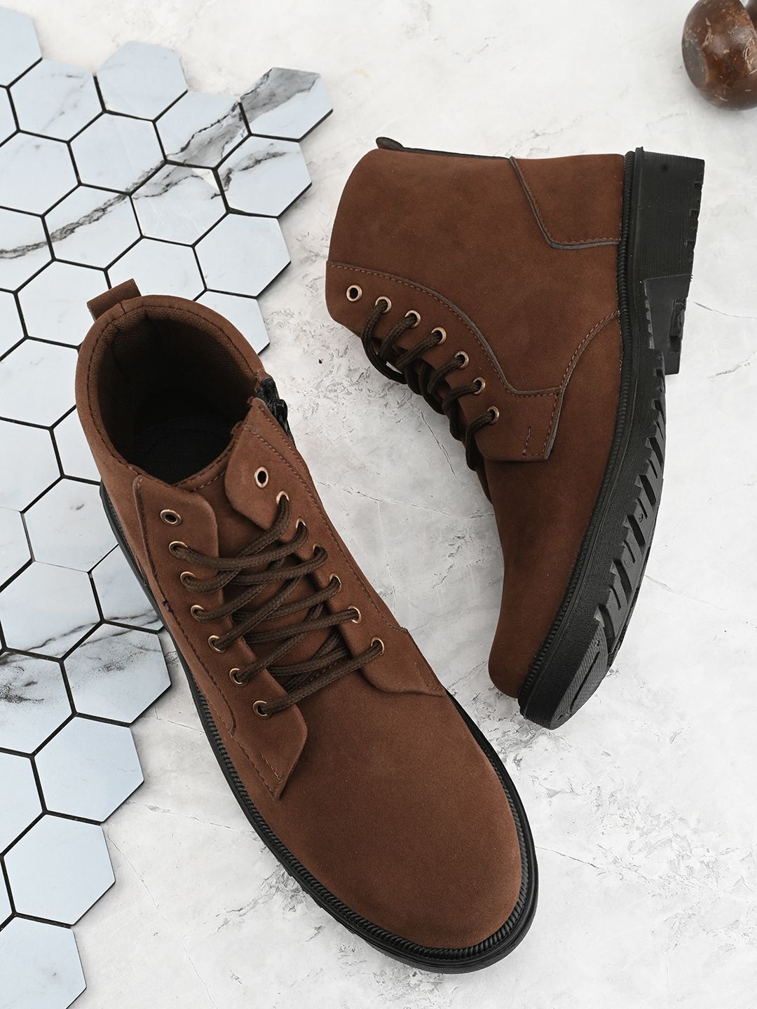 killer Men's Casual Outdoor High Top Lace Up Boots, Comfortable Hiking and Trekking Boots For Men-picture-12