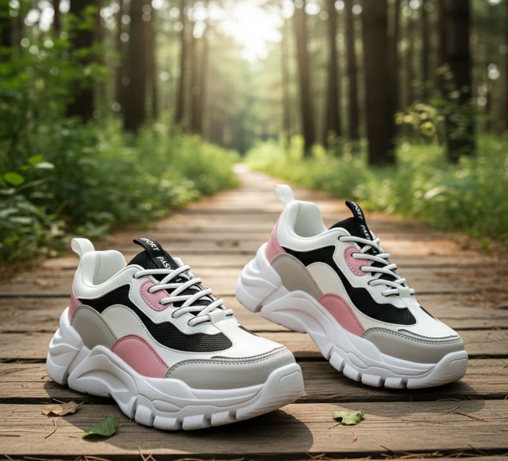 Women's Latest Trendy Running Sports Shoes Sneakers For Women-image-39