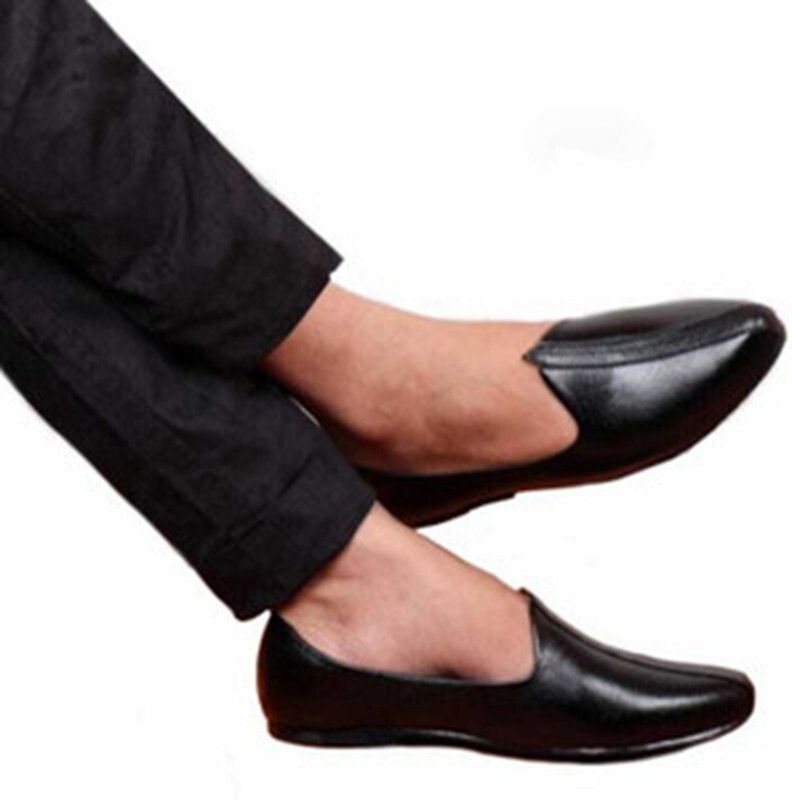 deora Men's Traditional Ethnic Nagra | Classic Design Loafers For Men-picture-16