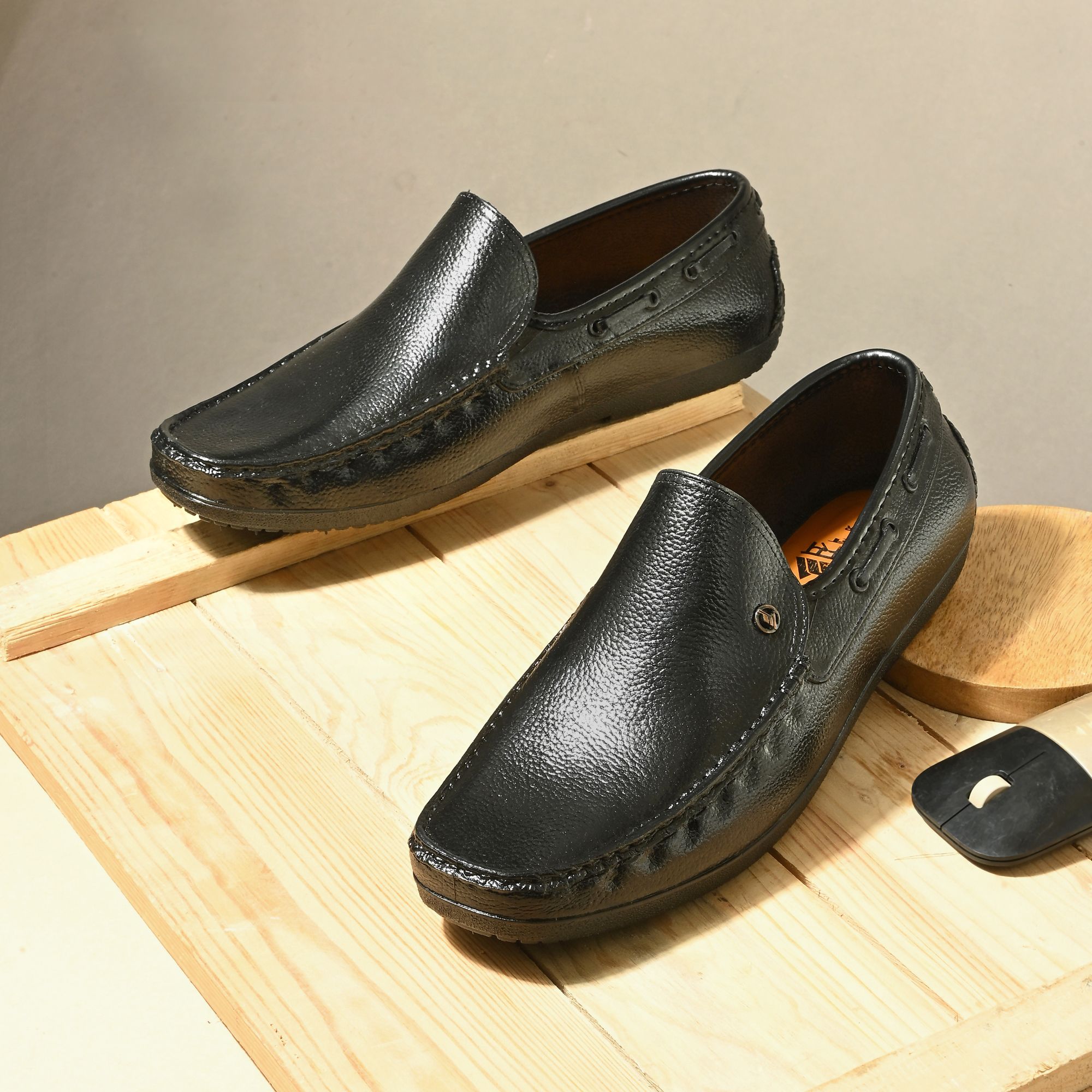 k' footlance Plastic shoes for men Loafers For Men-picture-11