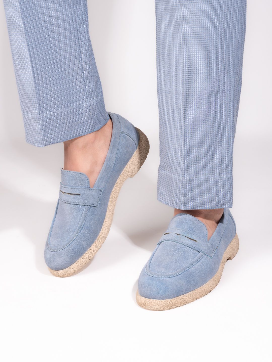 Mast & Harbour Men Blue Comfort Loafers Loafers For Men-picture-11