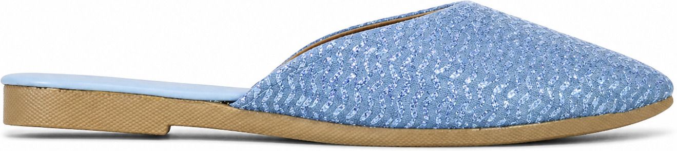 Grey Embroidered Jutti Casuals For Women-image-9