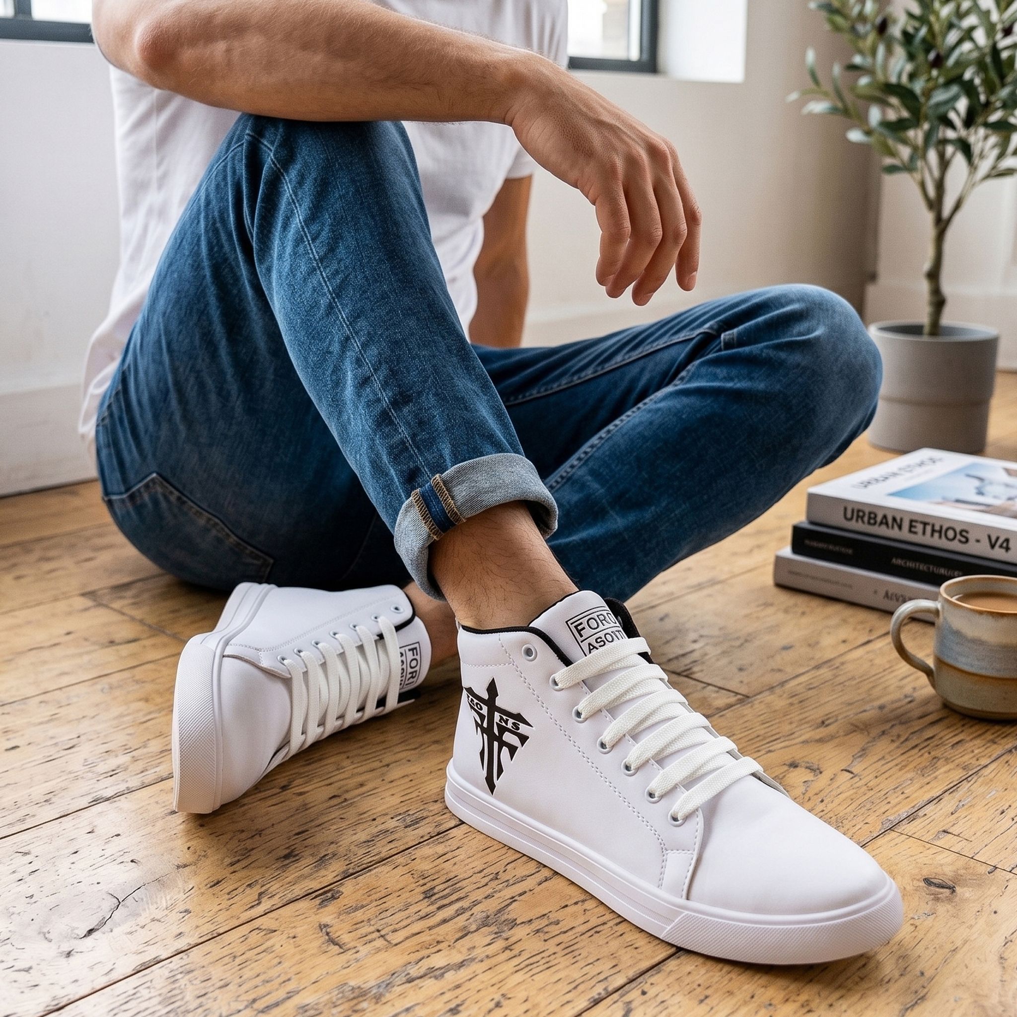 PENNEN Men's Casual Shous| Lightweight Lace-Up Walking Shoes. Casuals For Men-picture-17