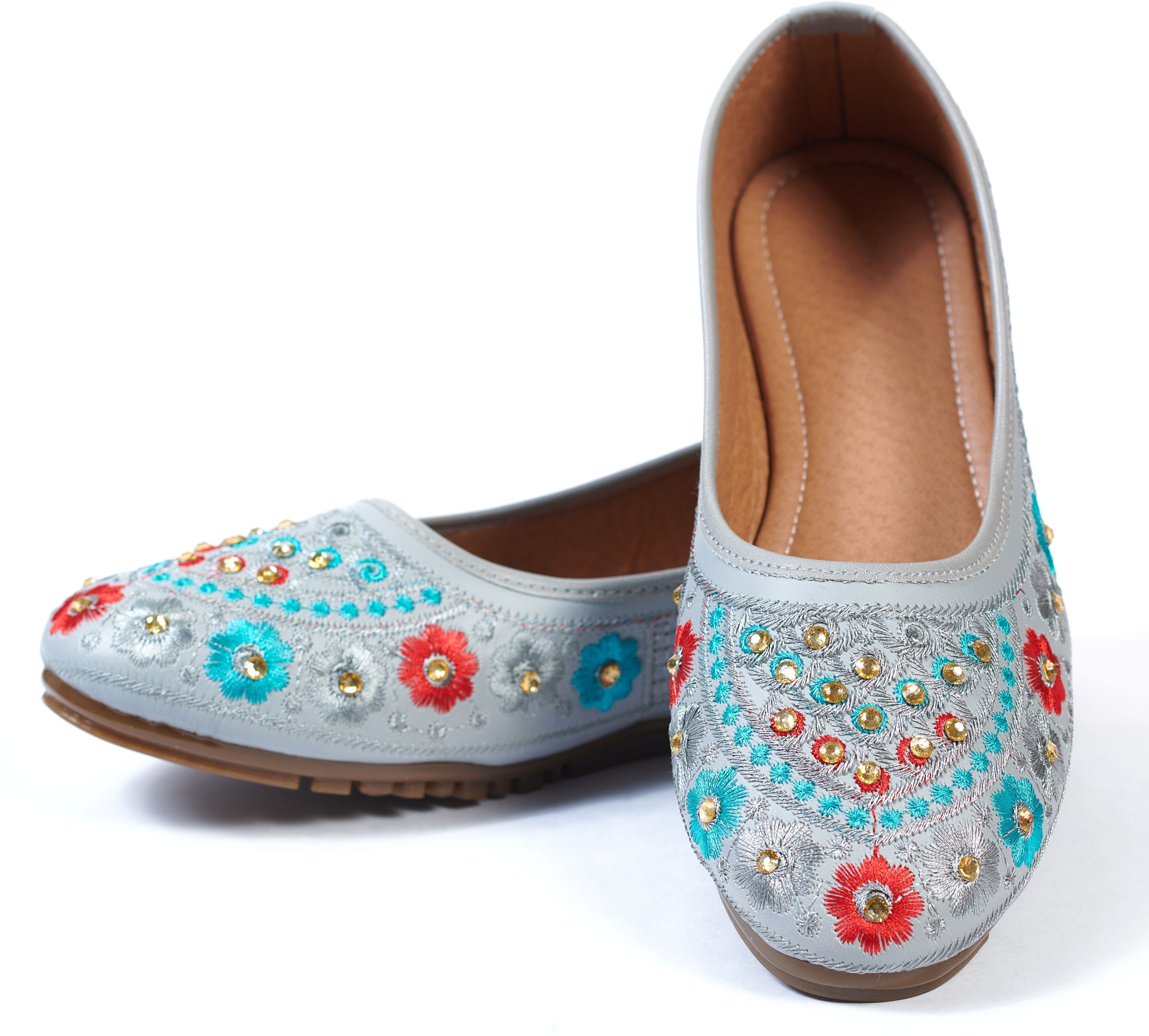 Embroidered Comfortable Latest Collection Jutis For Women-image-44