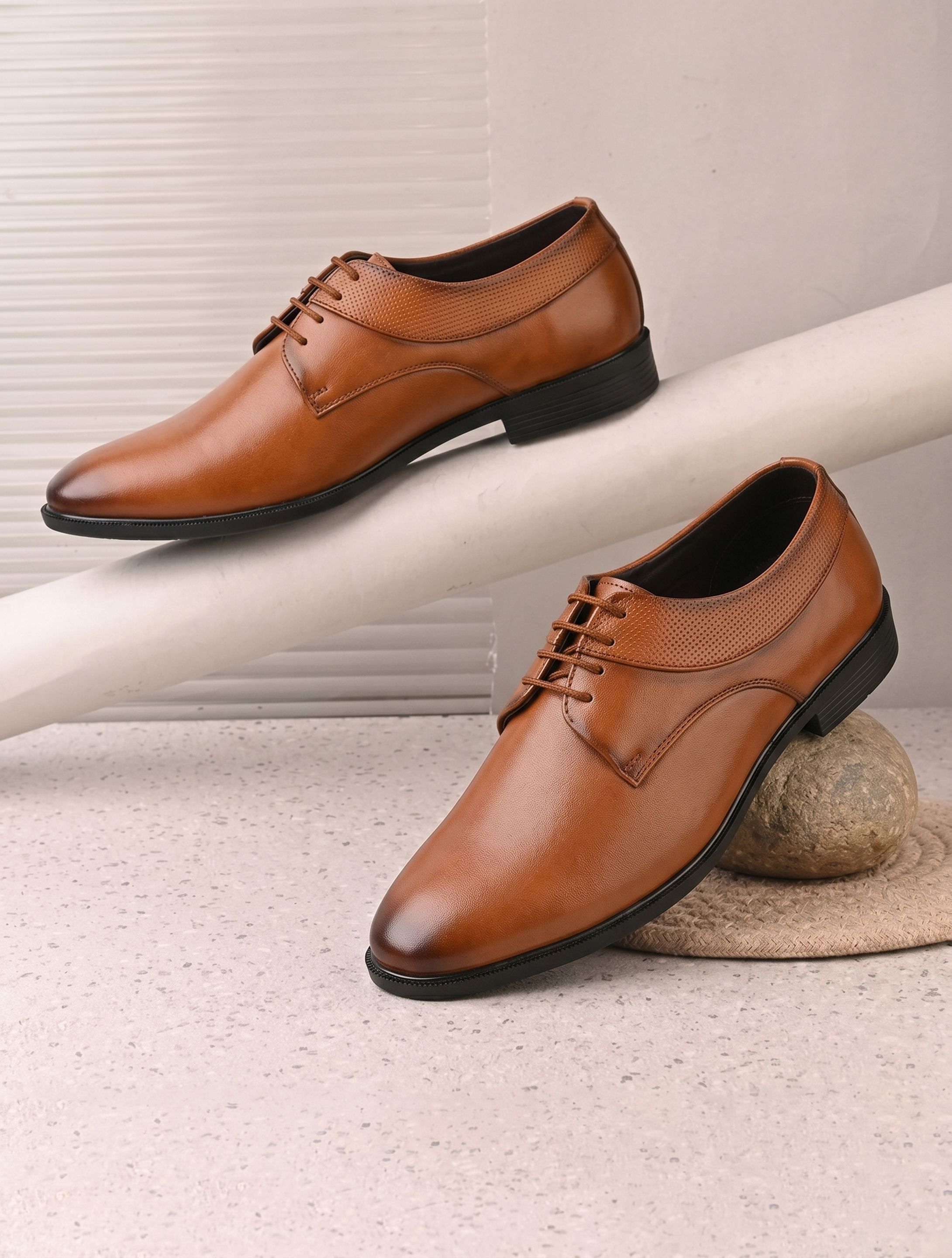 waizok Formal Shoes For Men | Premium Office Wear Lace-Up Shoes Oxford For Men-picture-47