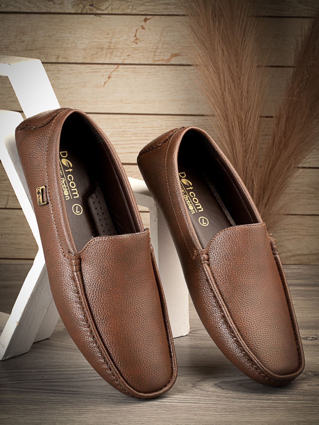 action Lightweight | Comfortable | Trendy | Daily Wear | Synthetic Leather Loafers For Men-picture-14