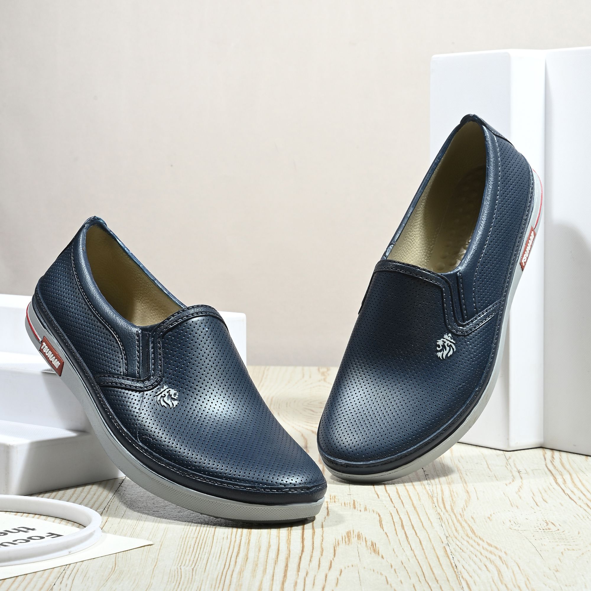 k' footlance Plastic shoes for men Loafers For Men-picture-15
