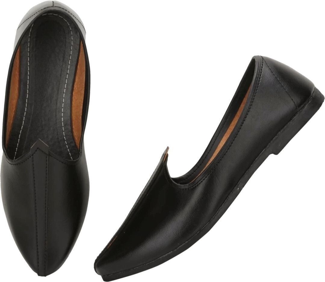 jaipuriya Men's Jalsa Jutti,Jutis For Men BLACK Slip On For Men-picture-27