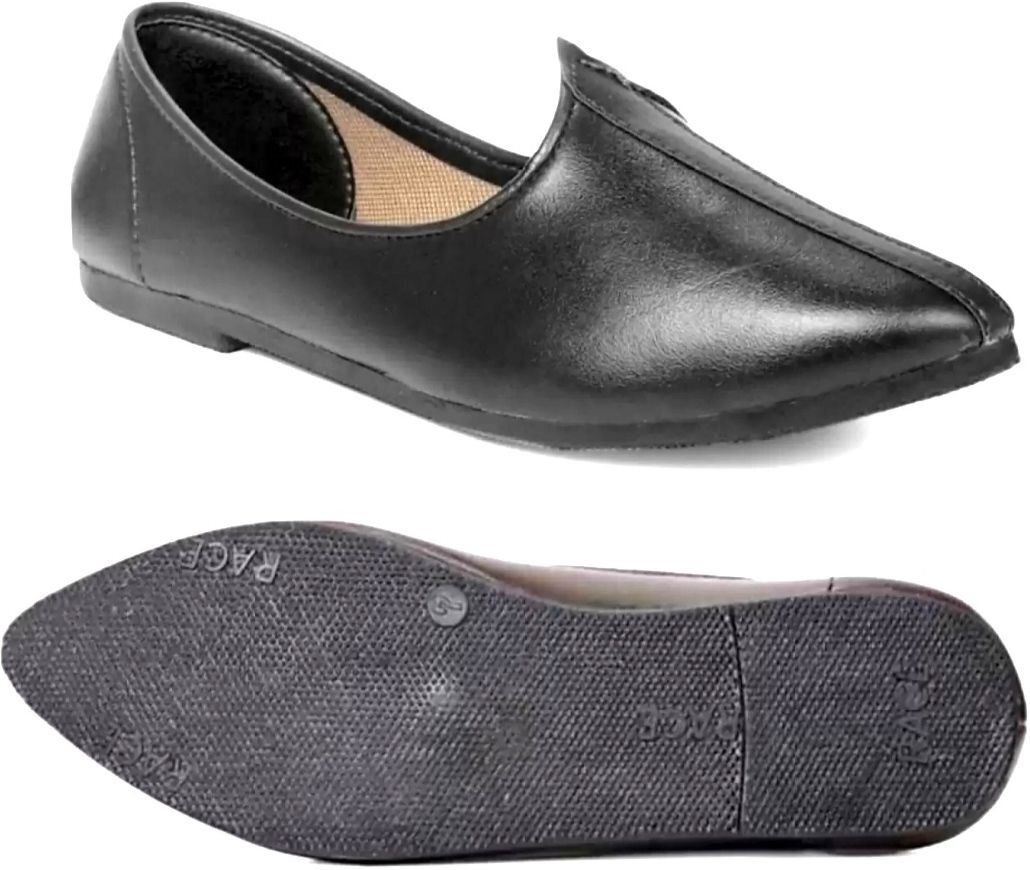 jaipuriya Men's Jalsa Jutti,Jutis For Men BLACK Slip On For Men-picture-26