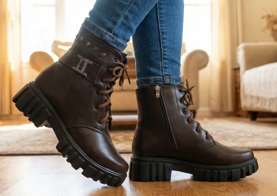 Everyday Comfort Fashion Ankle Boots with Elegant Detailing Boots For Women-image-35
