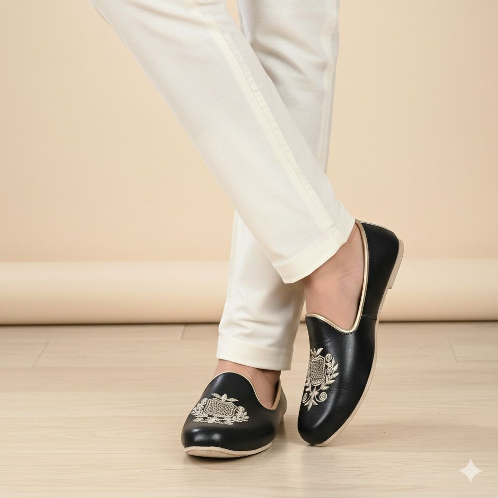 dfr Ethnic Jutti Wedding Kurta Loafer Jalsa Juti Casuals For Men-picture-15