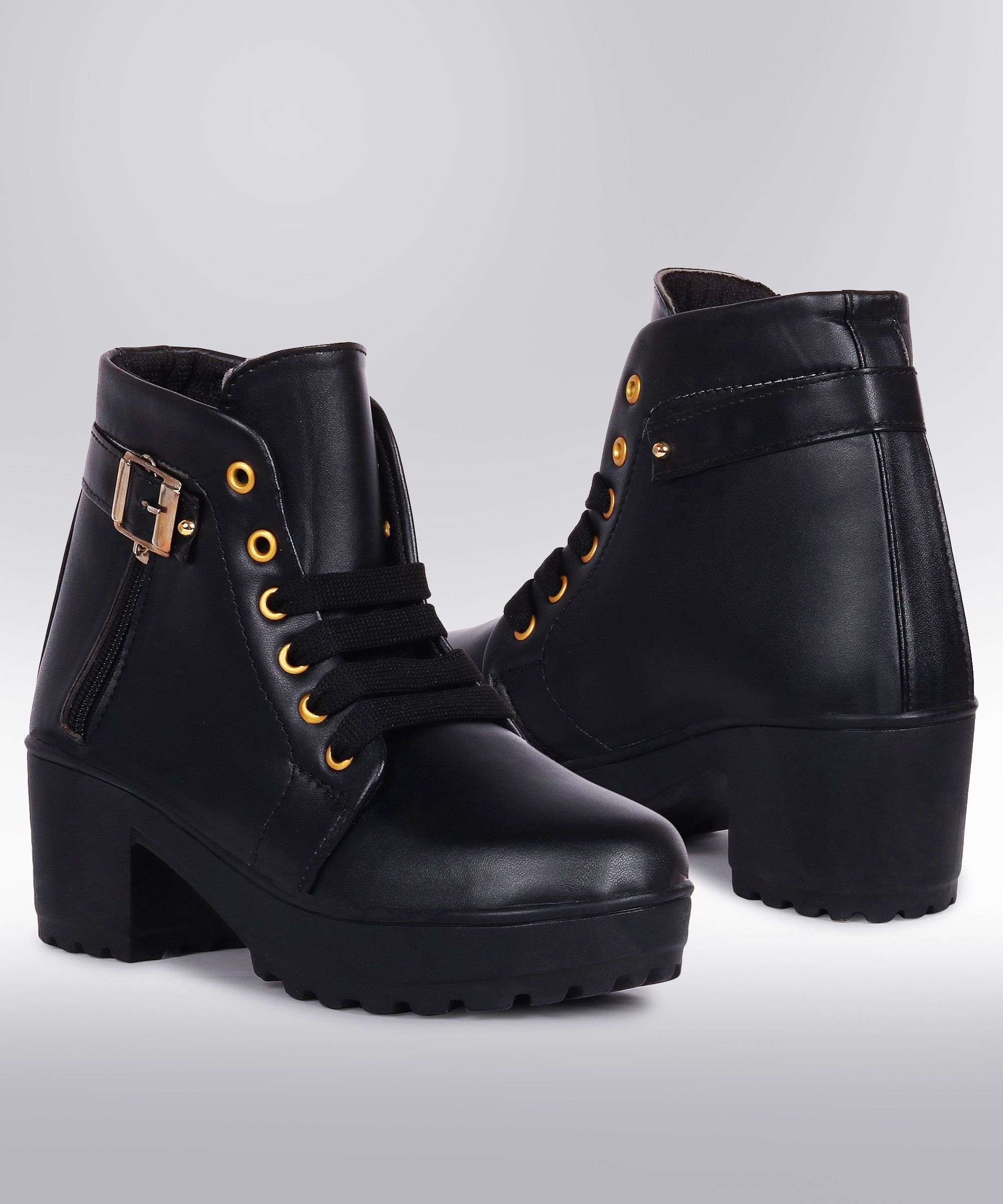 Perfect Stylish Girls High Ankel Boots For Women-image-26