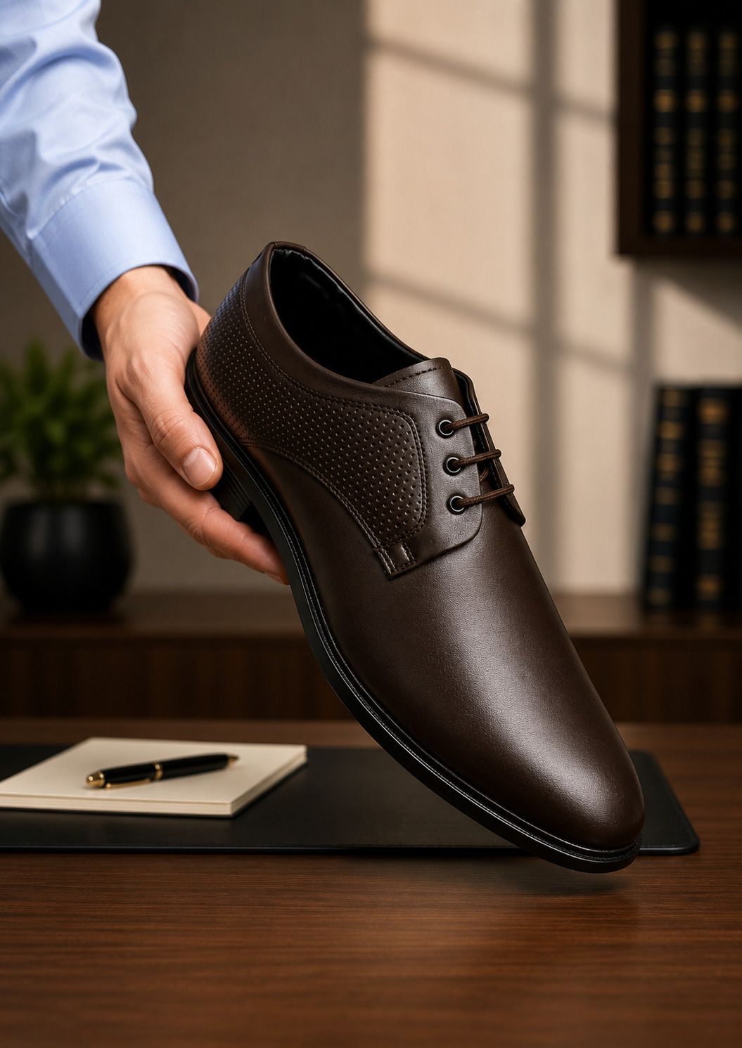 averatto Blak Party wear II Office wear formal shoe for mens ( A9943) Lace Up For Men-picture-47