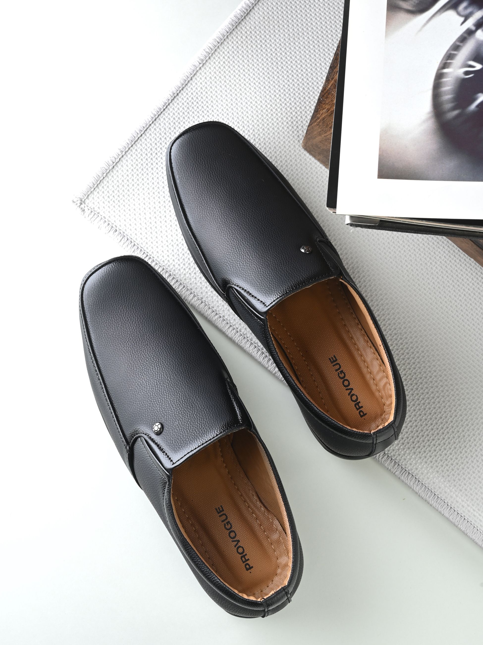 provogue Formal Shoes For Men Without Lace Official Shoes Slip On For Men-picture-15