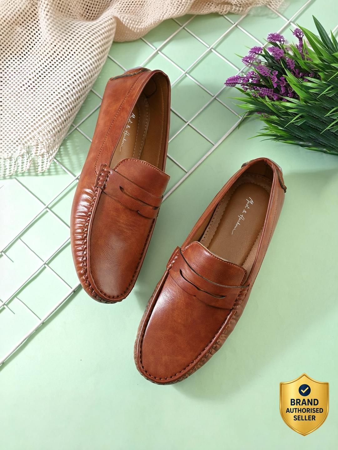 mast & harbour Loafers For Men-picture-25