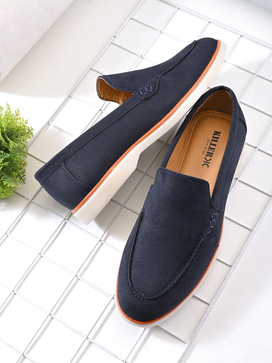 killer Suede Comfortable Smart Casual Slipon Moccasin Loafers For Men-picture-15