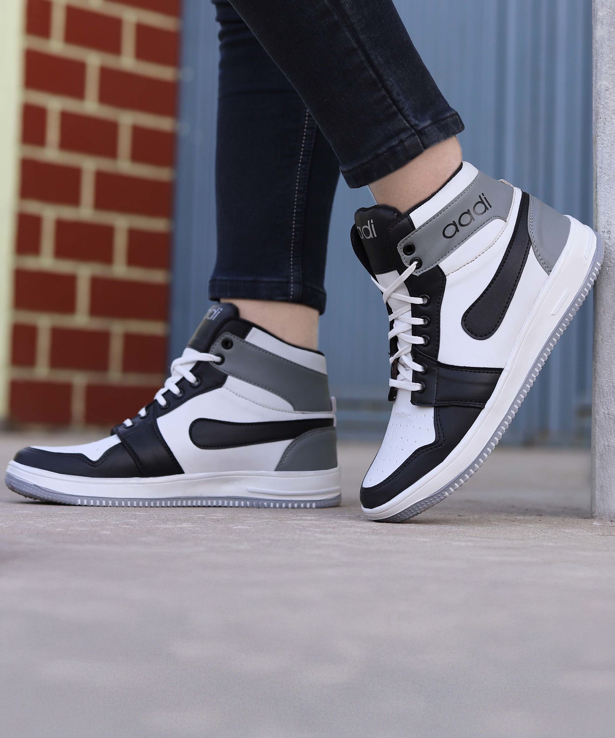 aadi Synthetic Leather |Lightweight|Comfort|Summer|Trendy|Walking|Outdoor|Daily Use High Tops For Men-picture-37