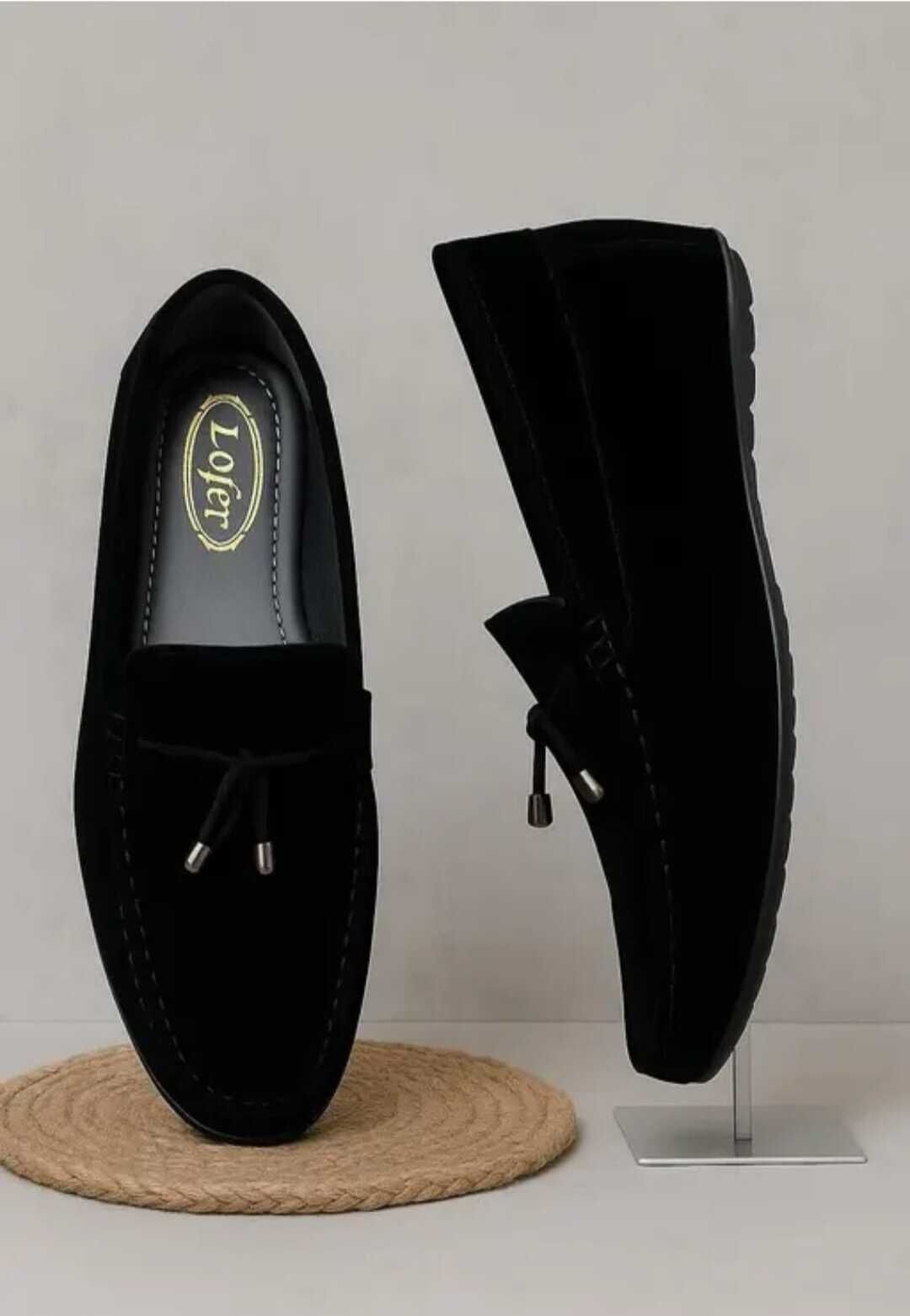 ||Stylish Casual Loafers Synthetic Leather For Man Loafers For Men (Black) Loafers For Men-image-24