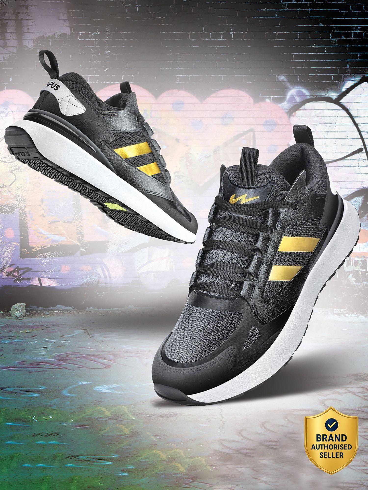 campus MARK Men's Casual Sneakers | Cushioned Insole | Anti-Skid Sole Design |Lace-Up Sneakers For Men-picture-13