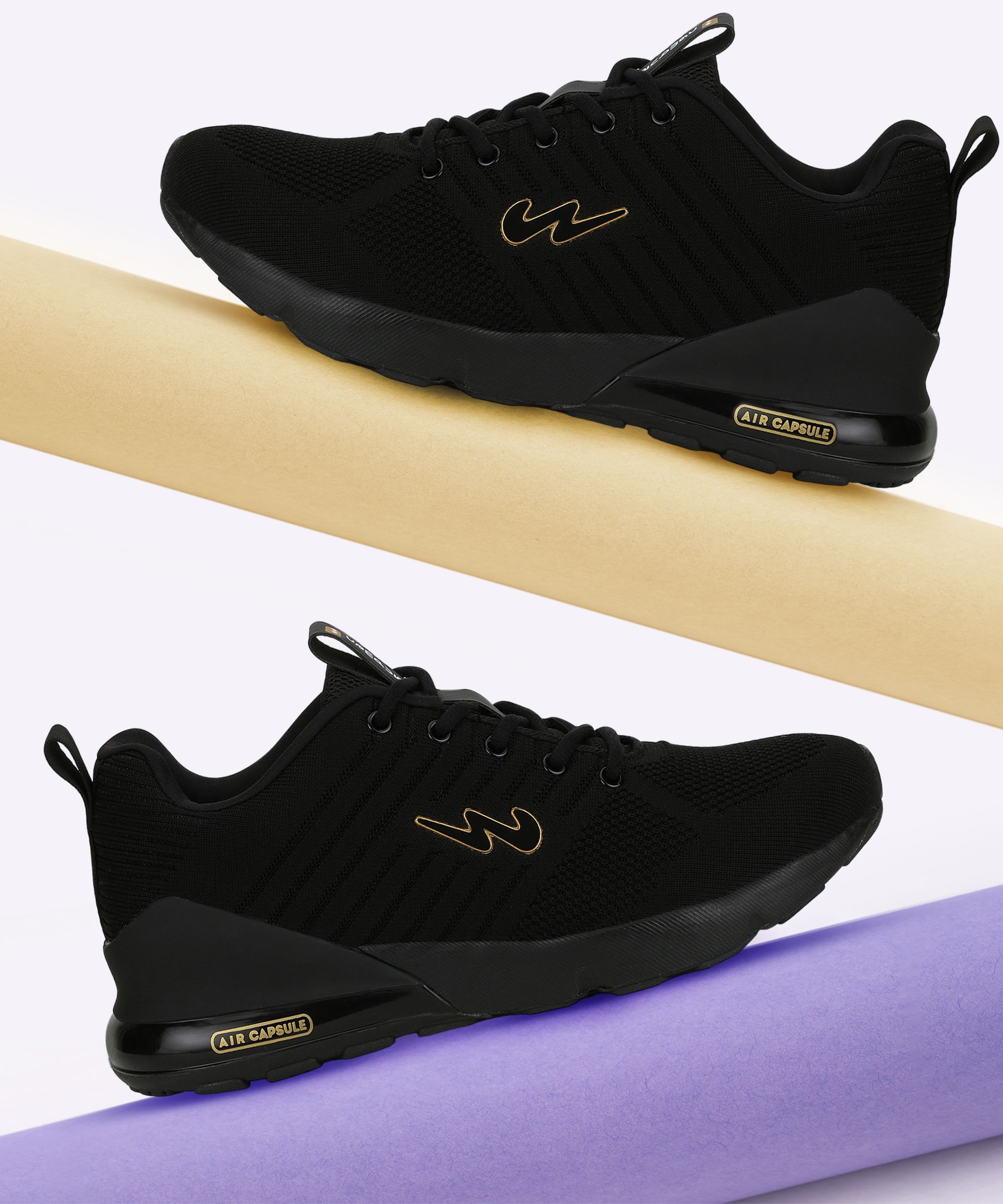 MIKE (N) Men's Sports Shoes | Memory Insole with Air Capsule Brilliance |Lace-Up Running Shoes For Men