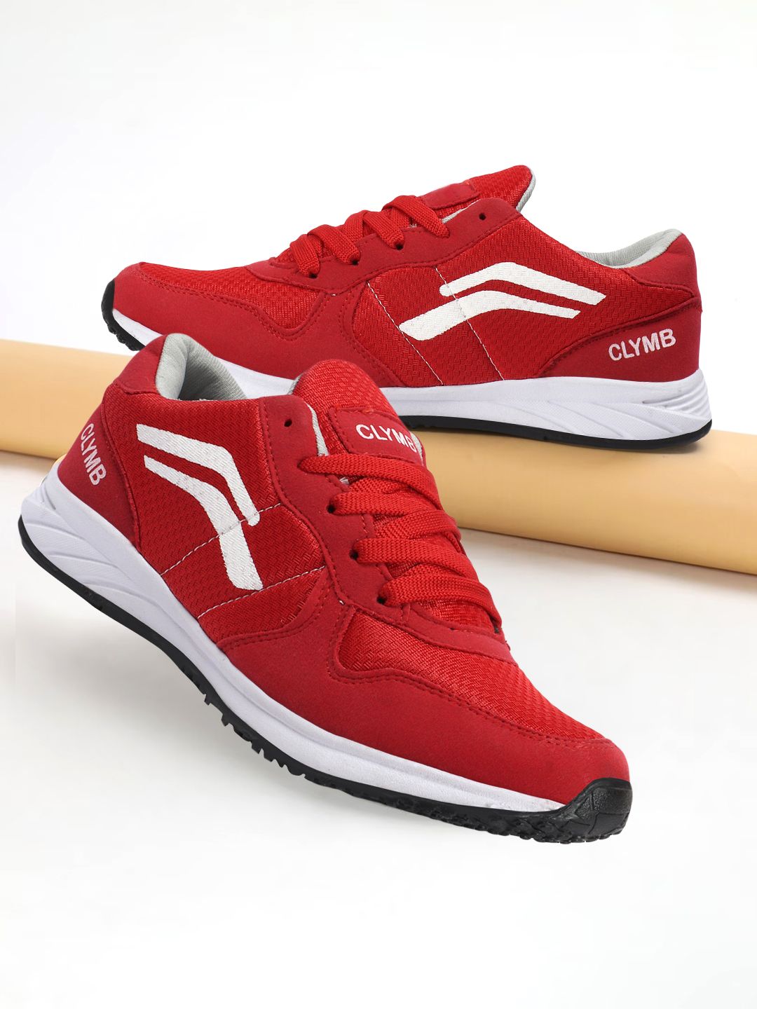 clymb Saga-1 Red Walking/Outdoor/Gym & Traning Running Shoes For Men-picture-11