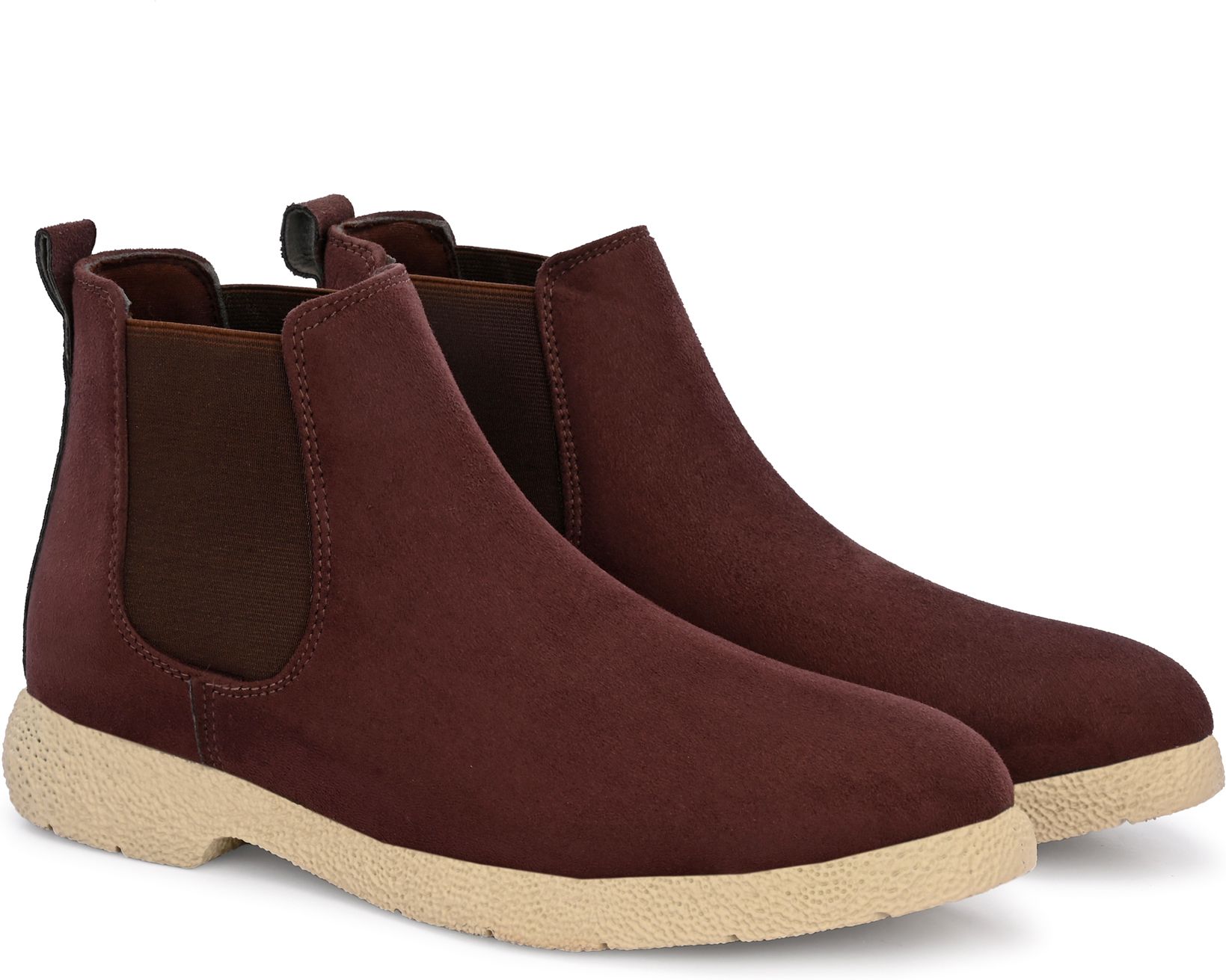 Roadster Men's Brown Chelsea Ankle Boots | Stylish Slip-On Casual Boots Boots For Men-picture-17