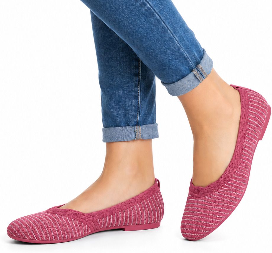 Flat Ballerinas and Flat Knitting Shoes Bellies For Women-image-48