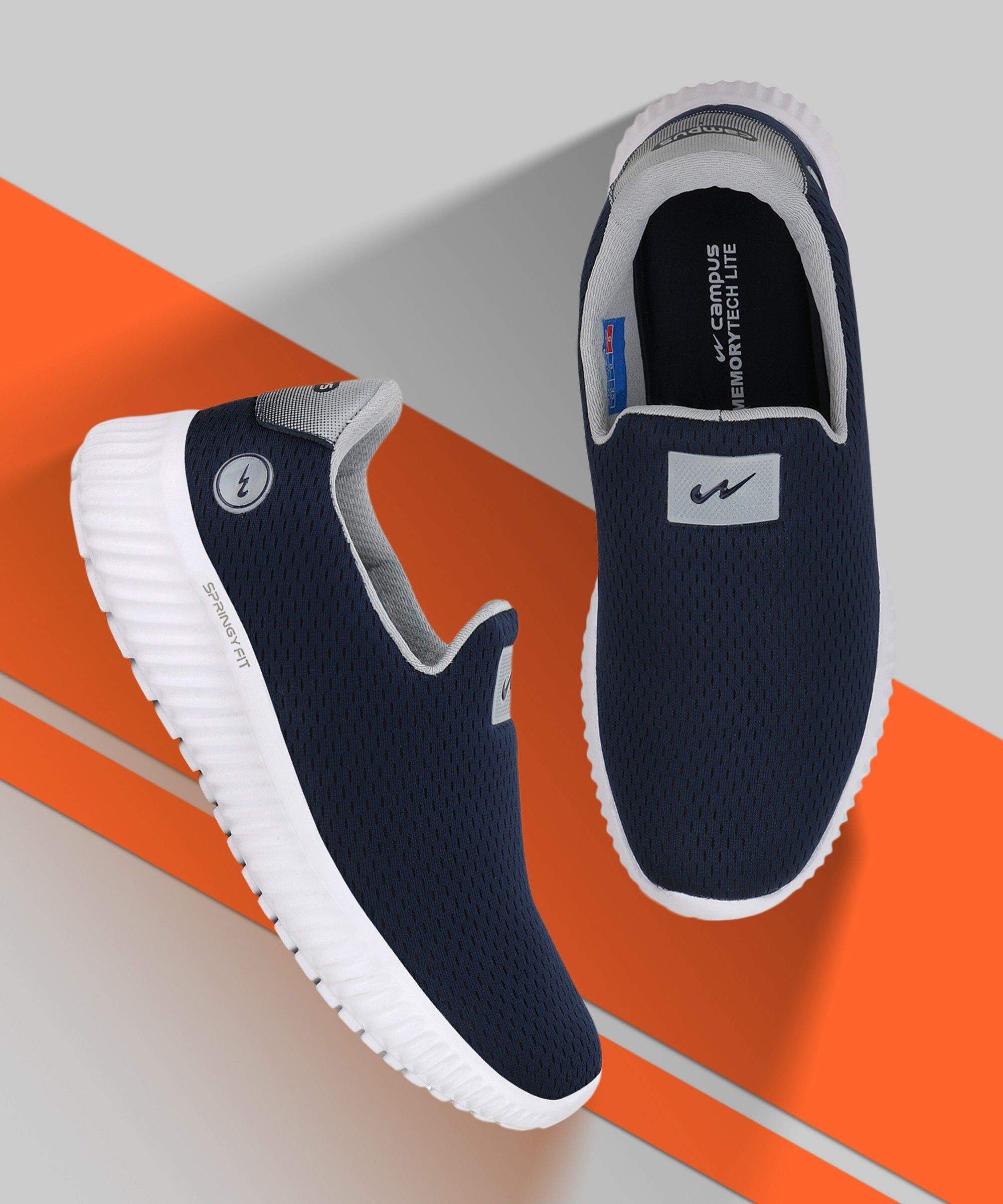 OXYFIT (N) Men's Casual Shoes | Memory Foam & PilloFoam Comfort | Slip-On Walking Shoes For Men