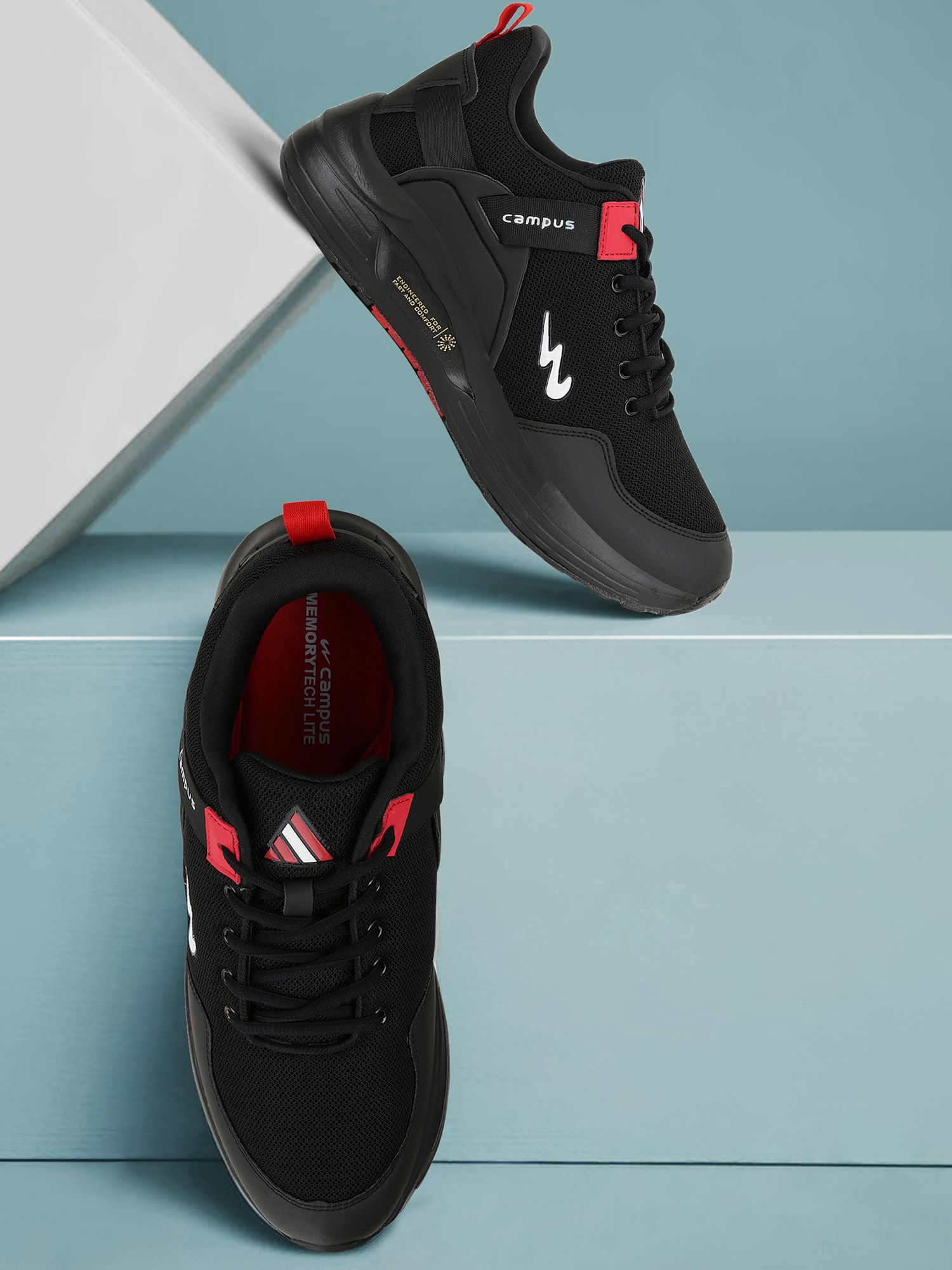 EUROPA 's Sports s | Comfortable Insole | Anti-Slip Sole Design | Lace-Up Training & Gym Shoes For Men