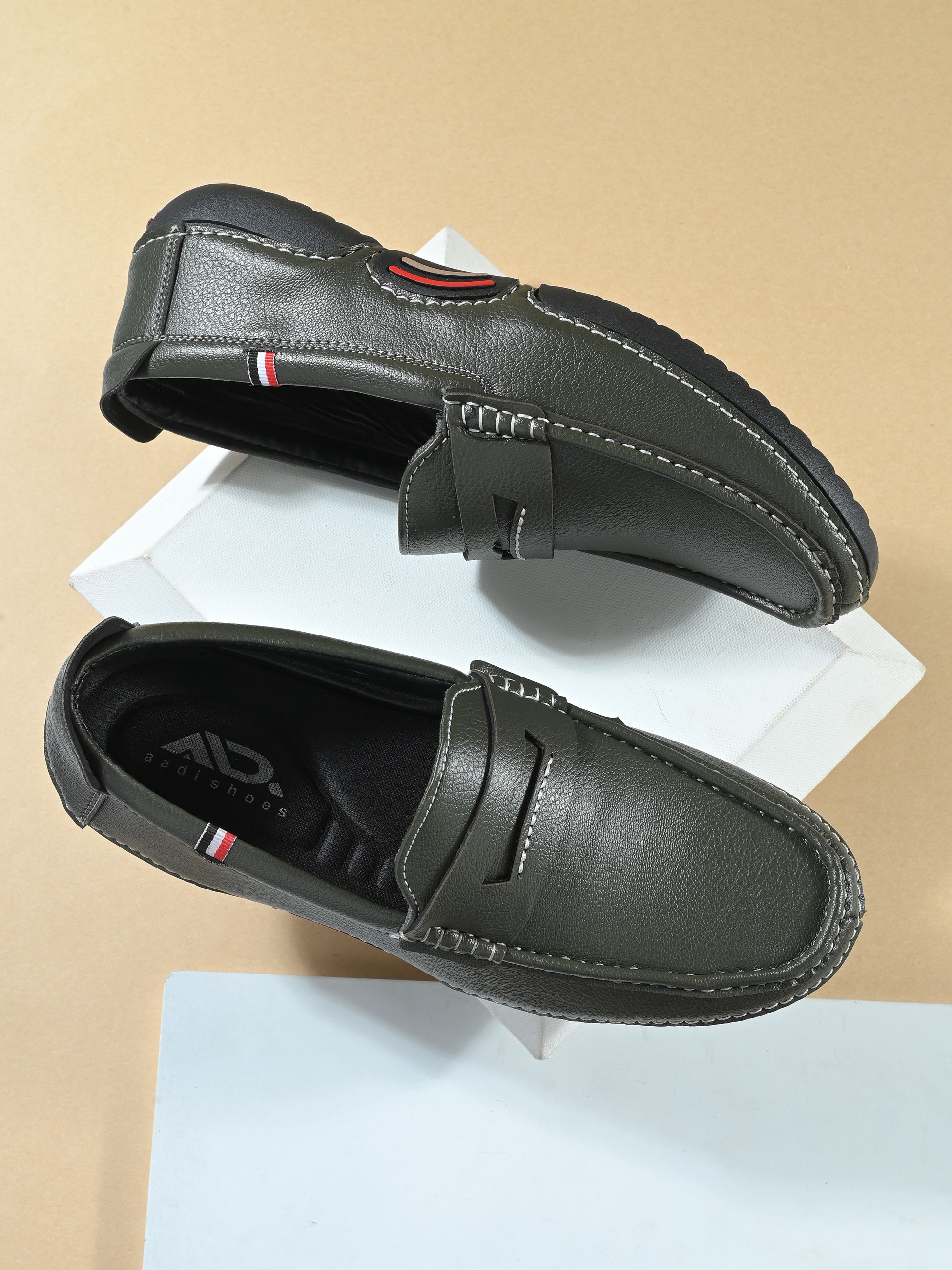 aadi Men's Comfortable Lightweight Fashionable Outdoor Slip On Casual Moccasins Loafers For Men-picture-16