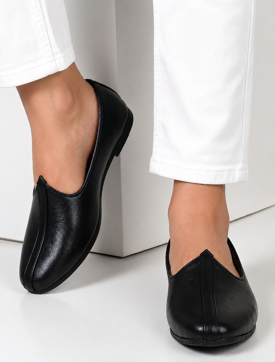 r rj trends Traditional Jalsa Shoes for Men | Lightweight & Comfortable Ethnic Wedding Jutti Loafers For Men-picture-13