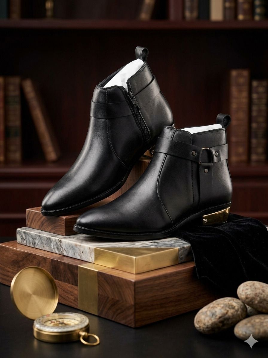 Men's Premium Synthetic Chelsea Boots| Formal & Party Wear Boots for Men Boots For Men-image-20