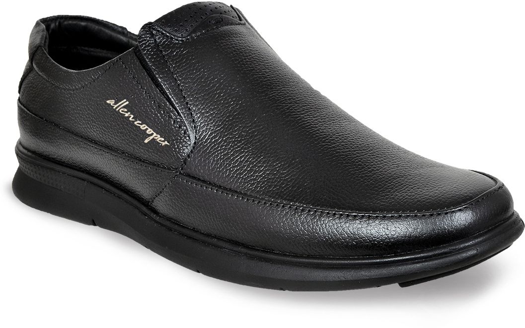 allen cooper Genuine Premium Leather Luxury Business Formals Slip On For Men-picture-32