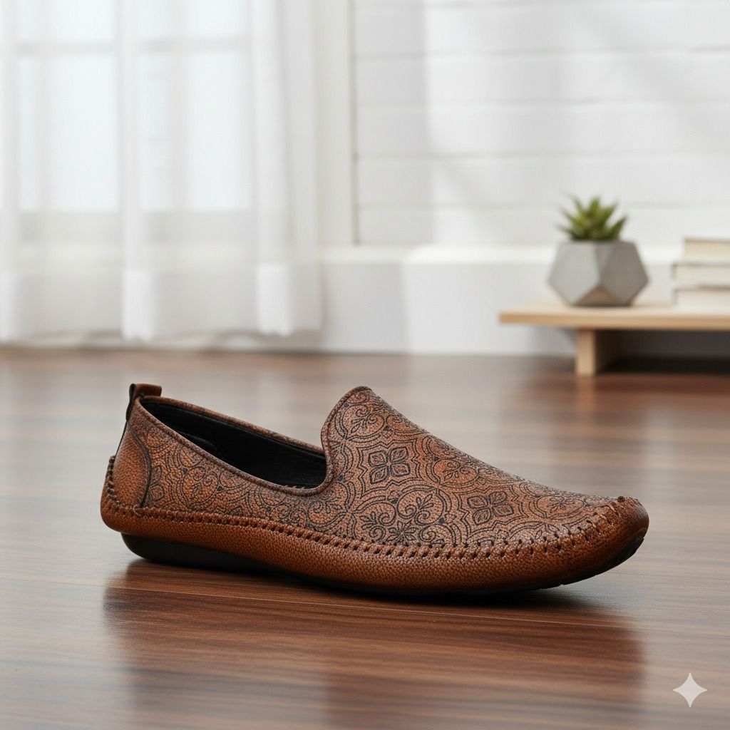 Men’s Slip-On Casual Loafers | Premium Laser Cut Design | Lightweight Comfort Loafers For Men-image-23
