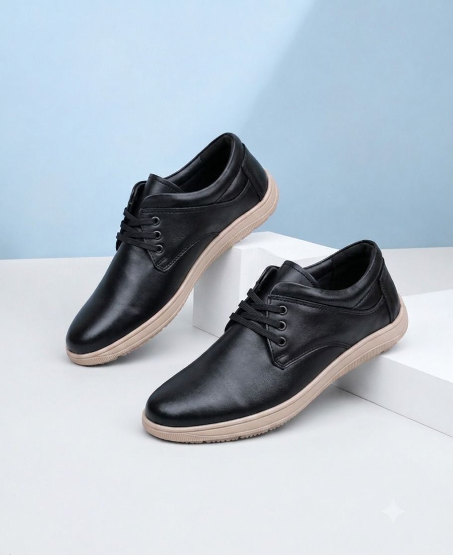 FOR-B Man Shoes with Genuine leather upper Corporate Casuals For Men-picture-10