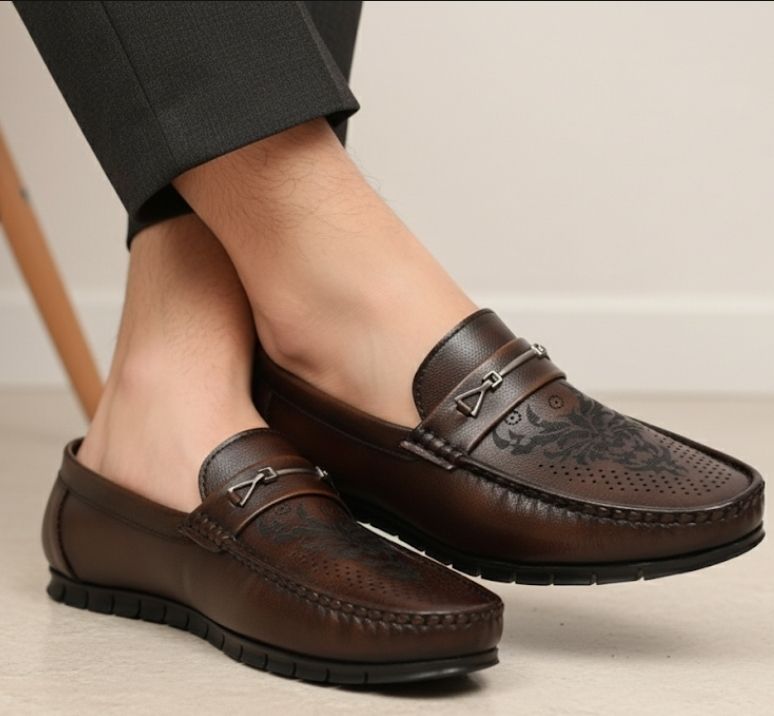Stylish Partywear Wedding Shoes Loafers Casual shoes Loafers For Men-image-9