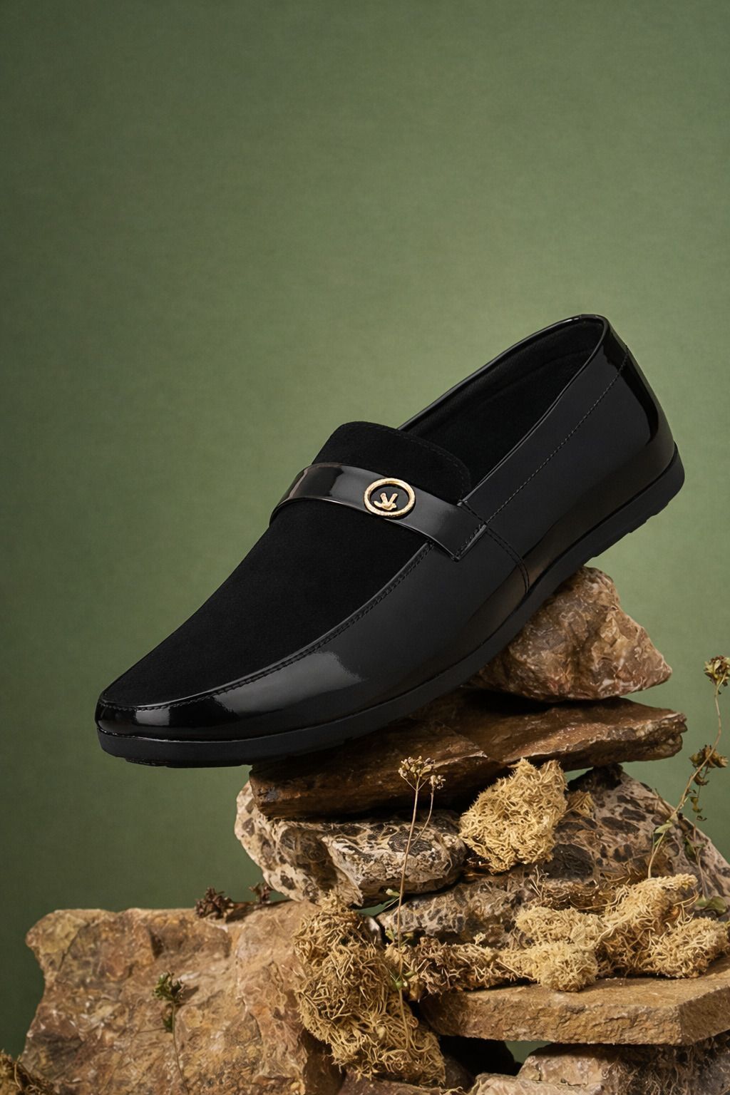 Men Black Loafers | Loafers & Party Wear Shoes | Loafers Shoes for Men Party Wear For Men-image-0