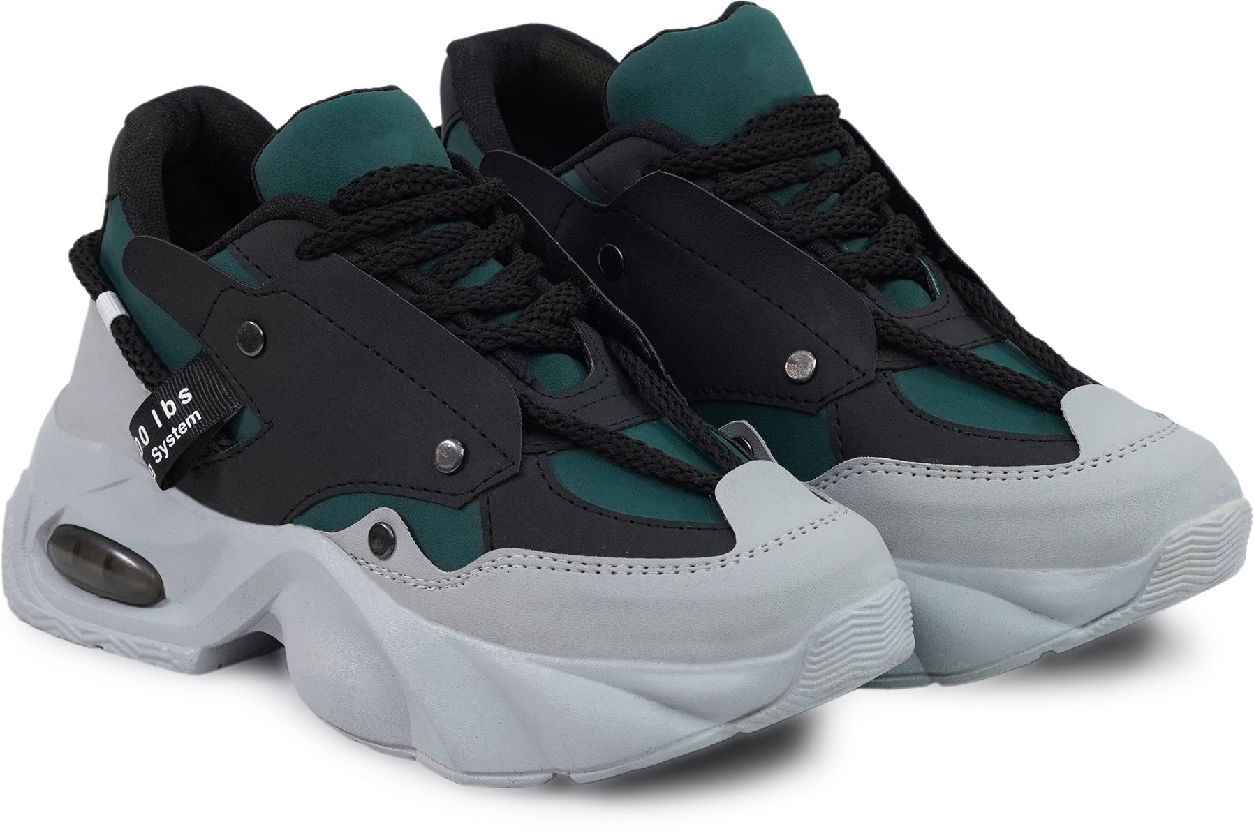 dartkick Trendy Air Sole Sneakers for Men | Breathable Casual Lace-Up Shoes Party Wear For Men-picture-44