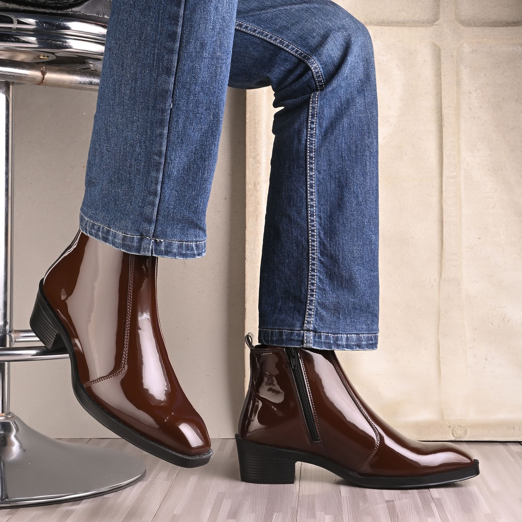 Casual Formal Versatile Chelseas Boots For Men Boots For Men-image-46