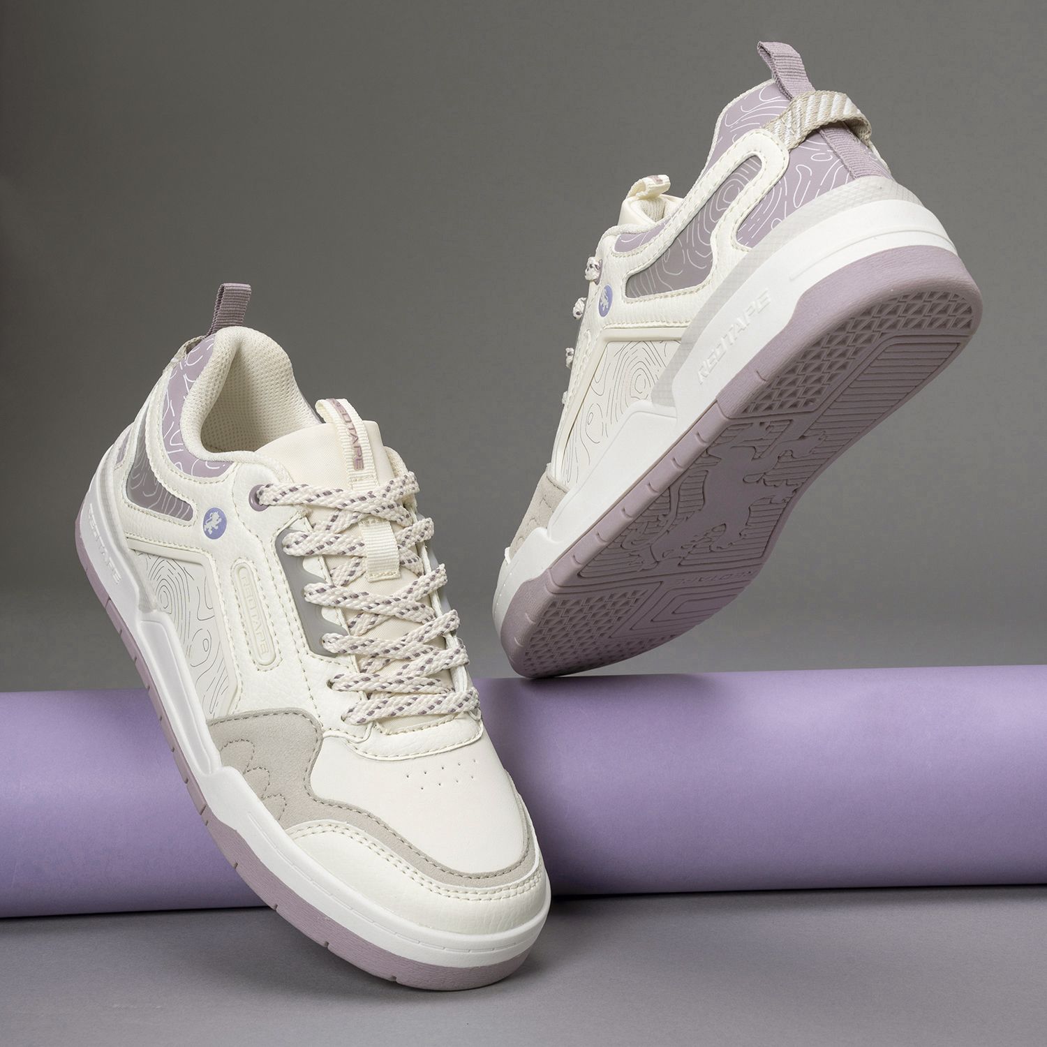 Lifestyle Sneaker Shoes for Women | Classic Rounded Toe & Pampering Cushioned Casuals For Women