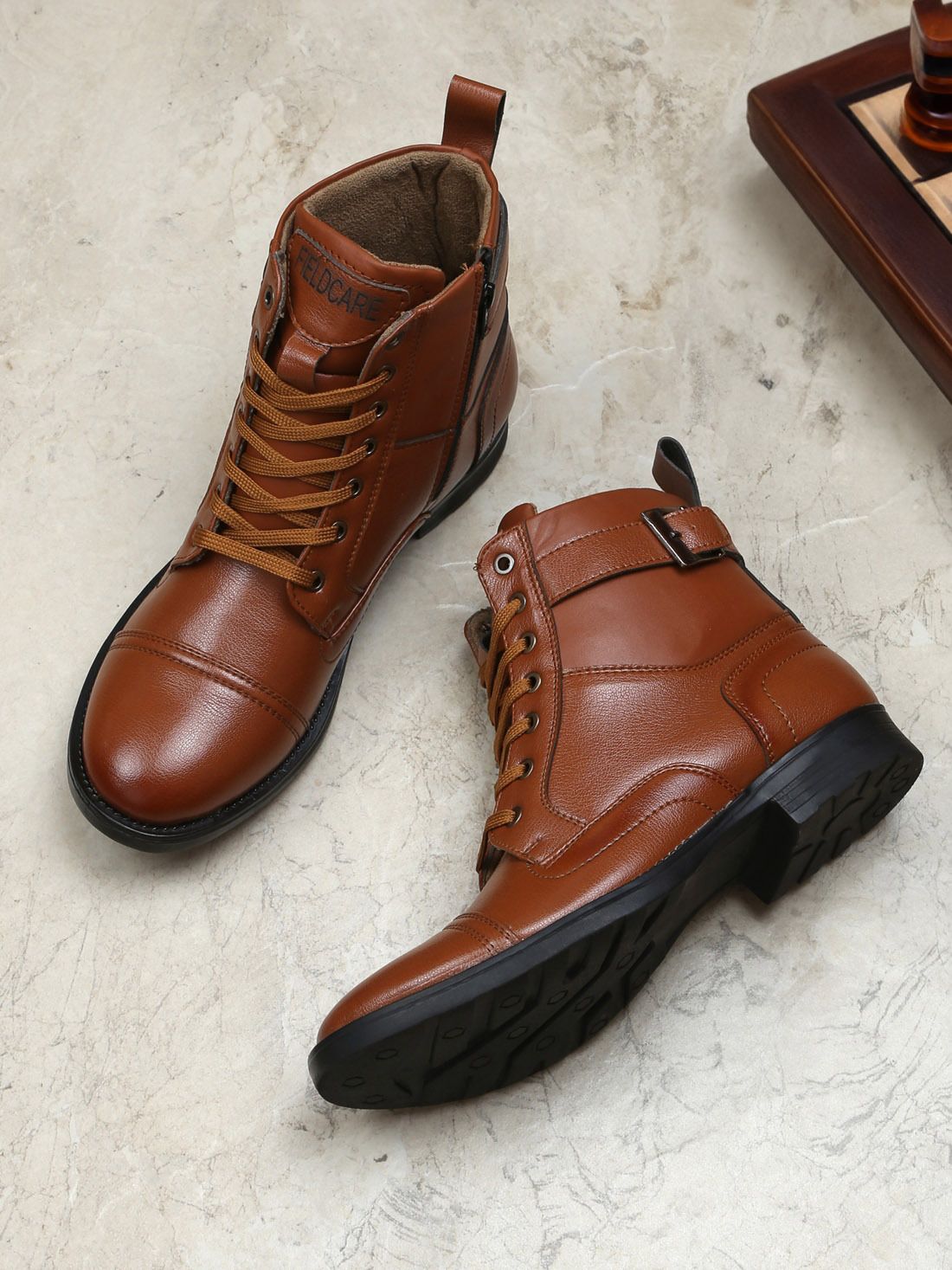 field care Men's Casual Outdoor Fashion Uniform Dress Army Trekking Hiking Comfort Boots Boots For Men-picture-25