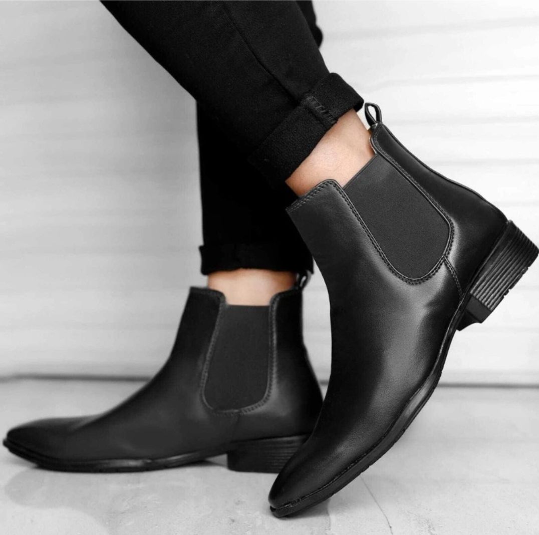 LeksaaLatest Trendingh Chelsea mans boots Boots For Men-image-30