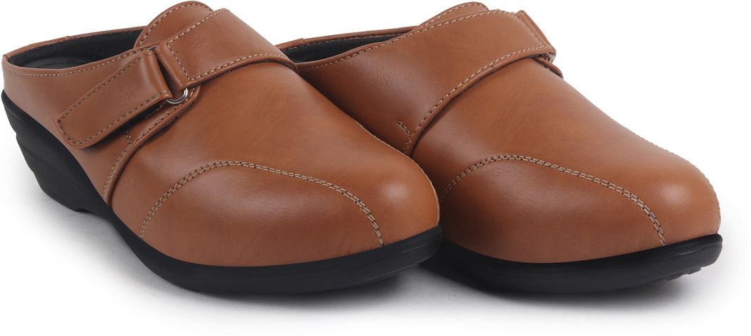 fausto Back Open Formal Slip On Flatform Heel Adjustable Strap Shoes|Office Meetings Slip On For Women-picture-18