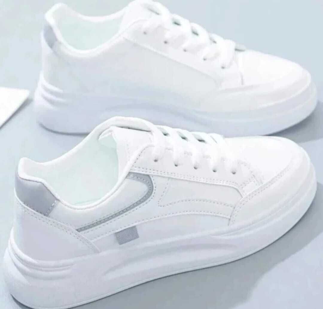 Stylish Grey Casual Sneakers For Unisex-image-13