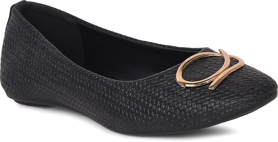 bata Women's Casual Formal Ballerina Shoes - Black - ( UK- 6 ) Bellies For Women-picture-16